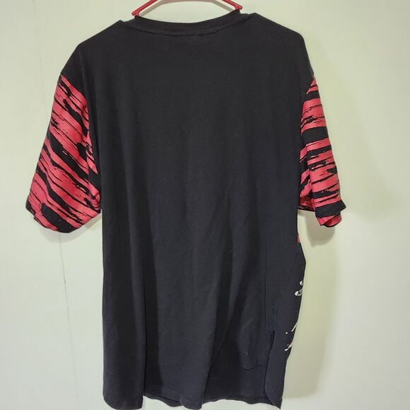 Michael Jordan Airness Legendary Graphic Tee XL Bulls 95/96 Black Red 23 - Picture 4 of 8